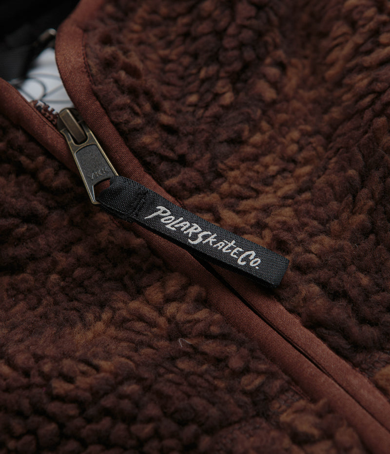Polar Kiko Jacket in Red Brown