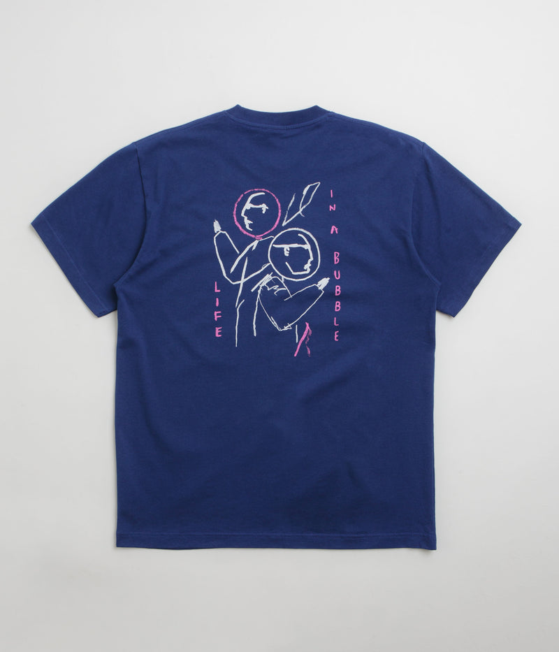 Polar Life in a Bubble T-Shirt in Deep Royal Blue