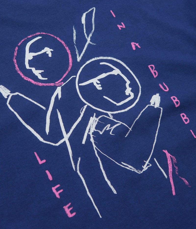 Polar Life in a Bubble T-Shirt in Deep Royal Blue