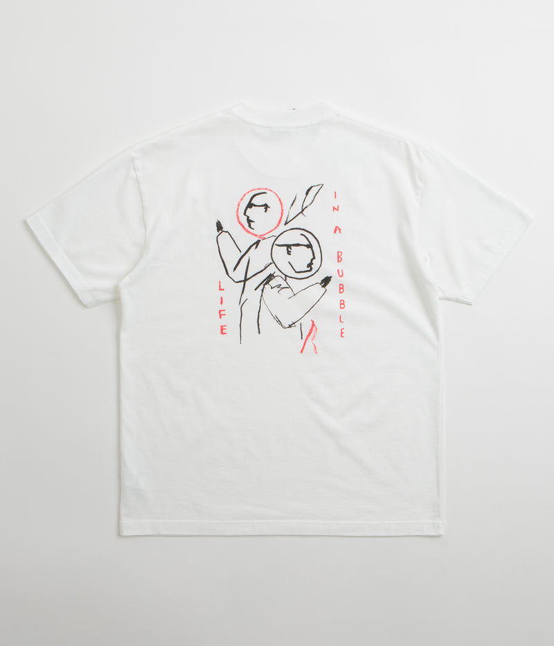 Polar Life in a Bubble T-Shirt in White
