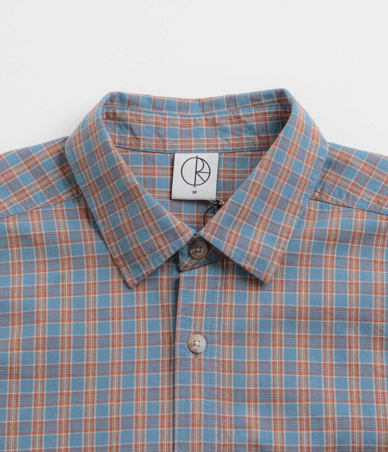 Polar Mitchell Shirt in Blue and Rust