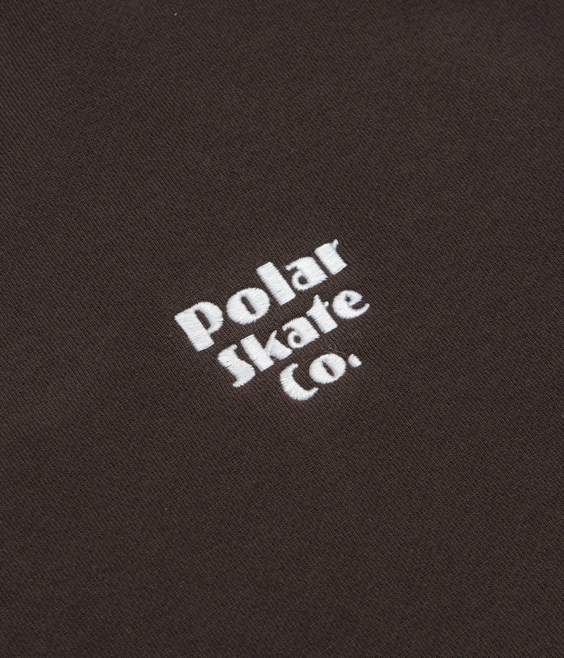 Polar New Sport Dave Crewneck Sweatshirt in Chocolate