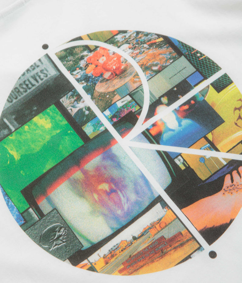 Polar Ourselves Collage Fill Logo T-Shirt in White