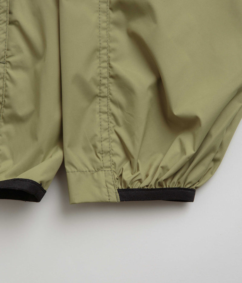 Polar Packable Anorak Jacket in Dirty Green