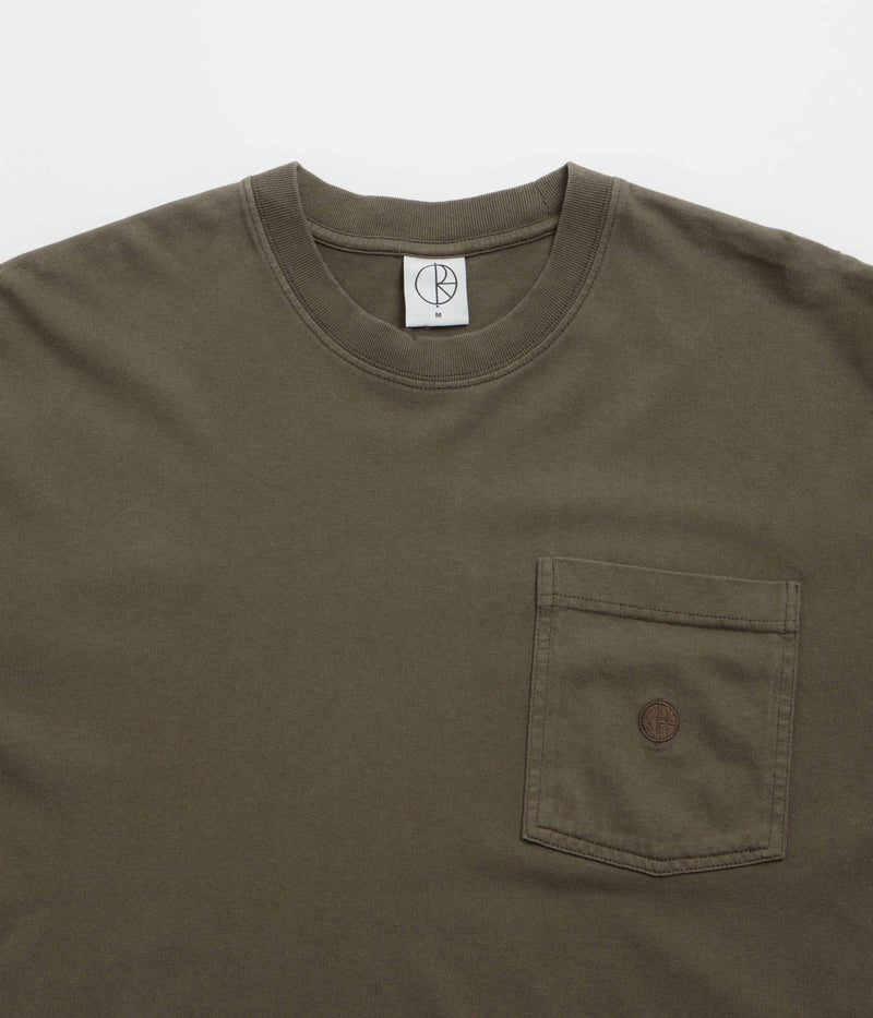 Polar Pocket T-Shirt in Brown