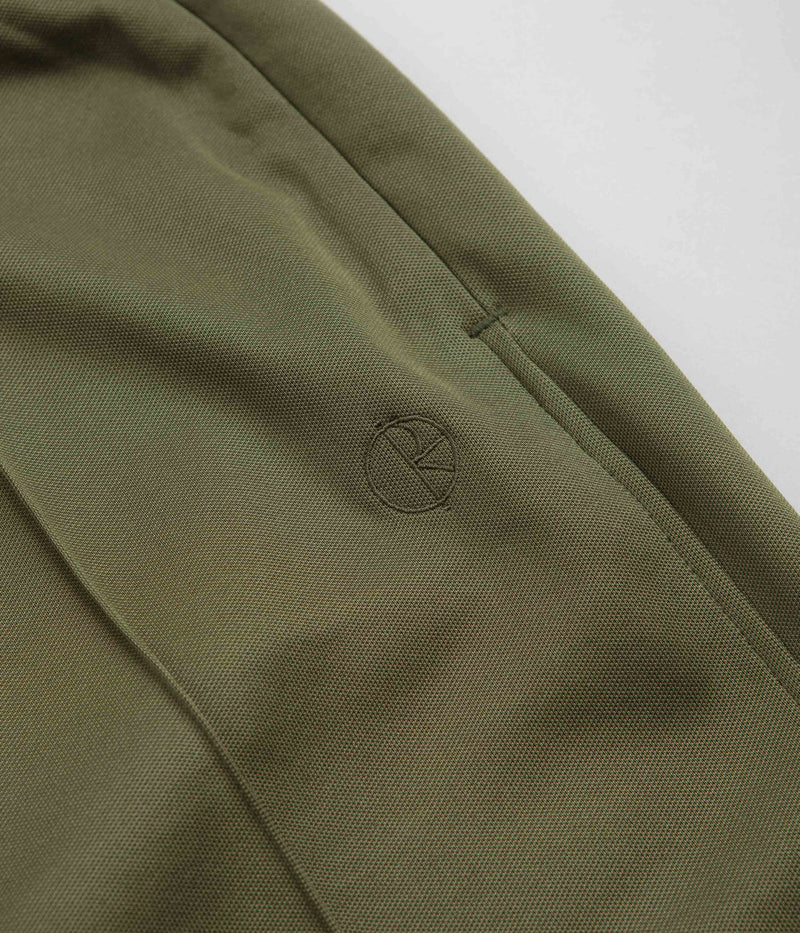 Polar Raphael Track Pants in Uniform Green