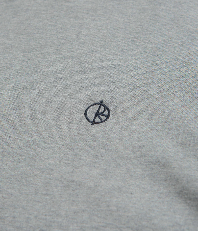 Polar Ringer T-Shirt in Heather Grey and Navy / Navy