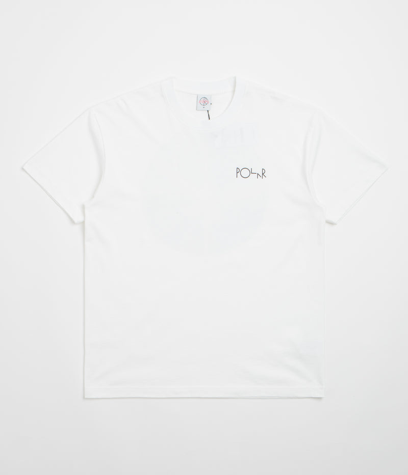 Polar Searching For Peace Fill Logo T-Shirt in White