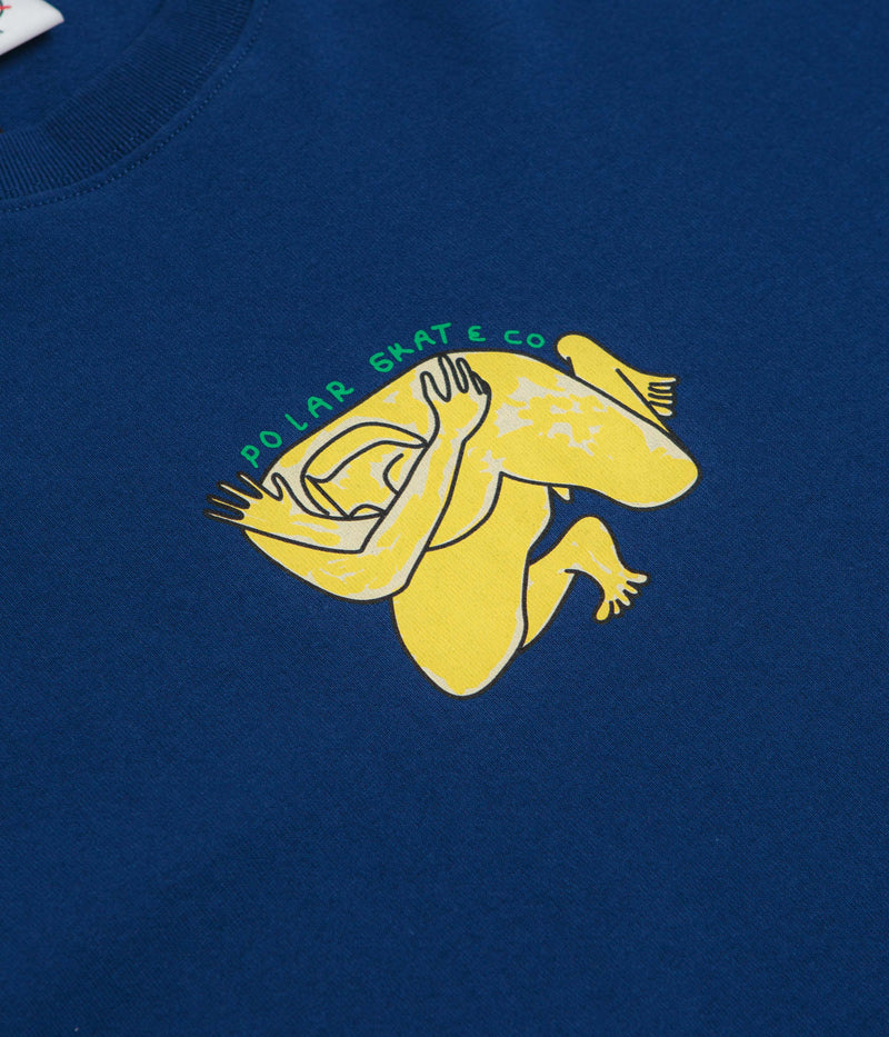 Polar Shy Bow T-Shirt in Deep Royal Blue