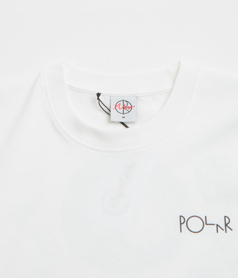 Polar Social Side T-Shirt in White