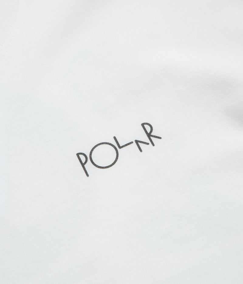 Polar Social Side T-Shirt in White