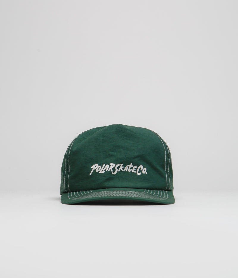 Polar Surf Logo Earl Cap in Dark Green