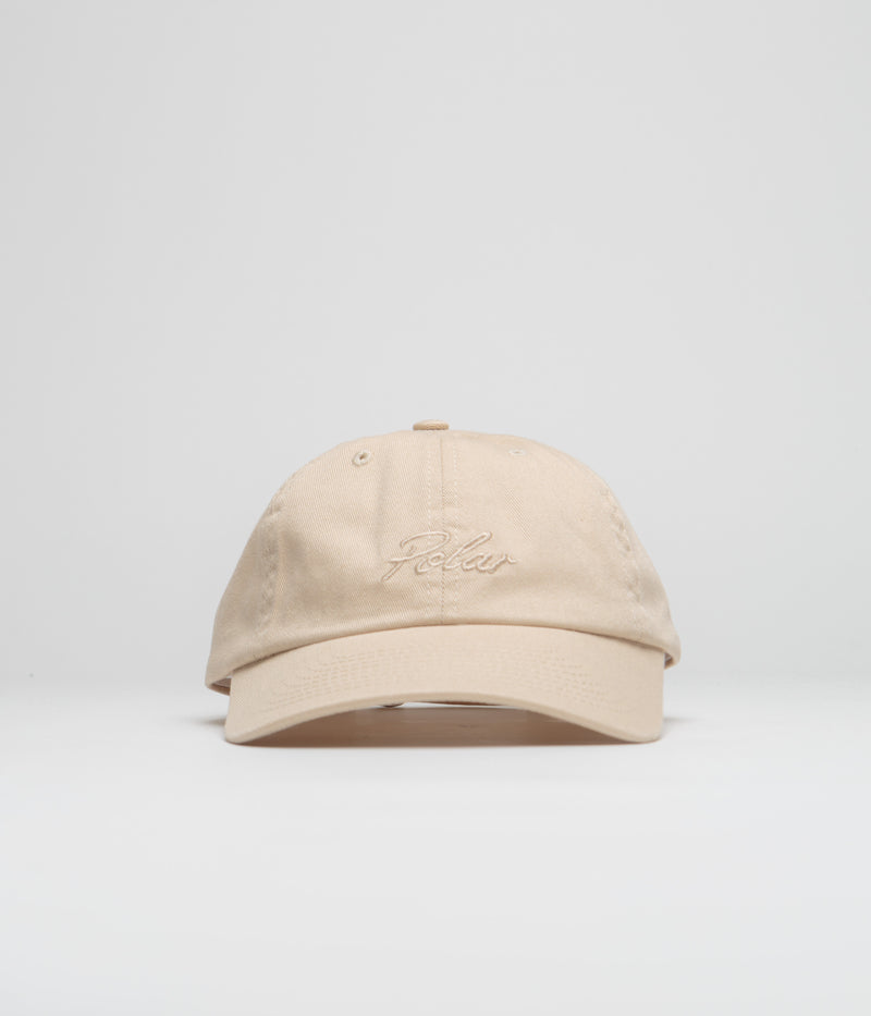 Polar Varsity Logo Sai Cap in Ecru