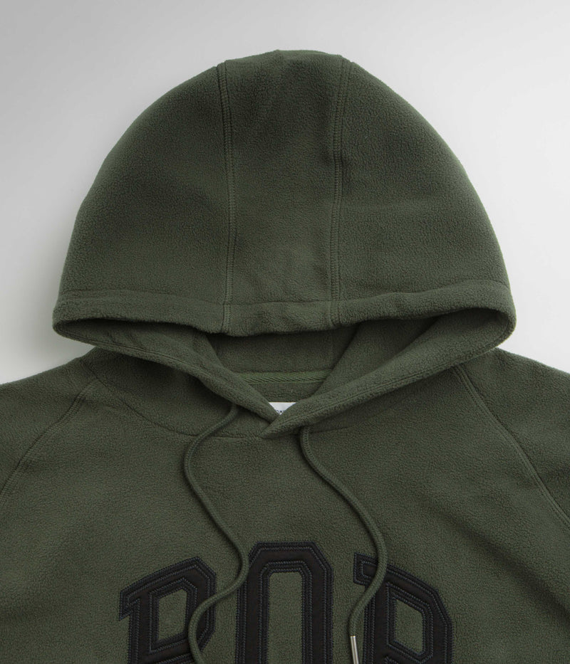 Pop Trading Company Arch Hoodie in Duffel Green