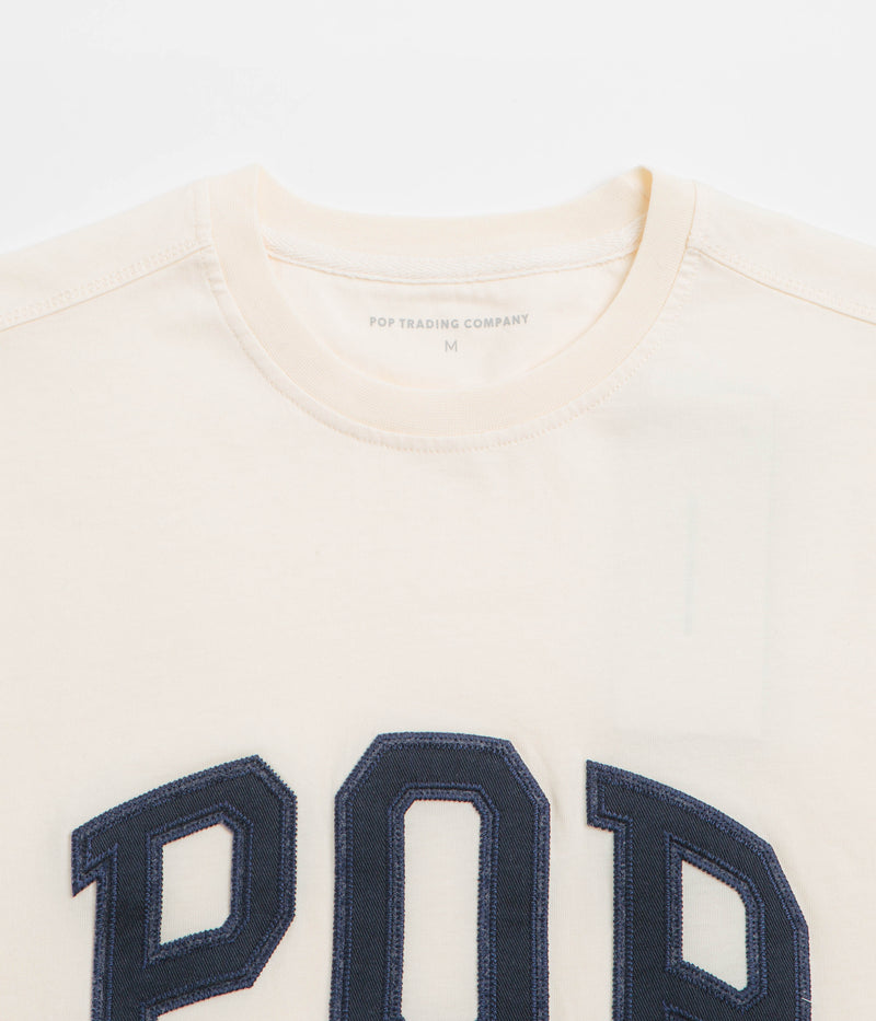 Pop Trading Company Arch T-Shirt in Off White