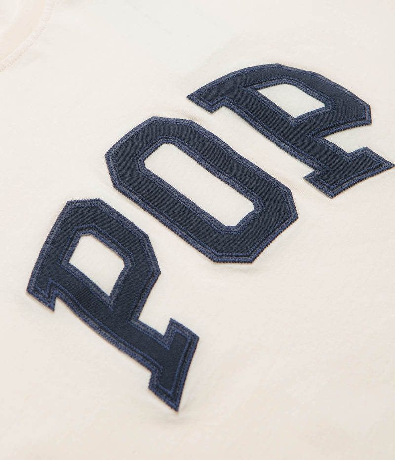 Pop Trading Company Arch T-Shirt in Off White