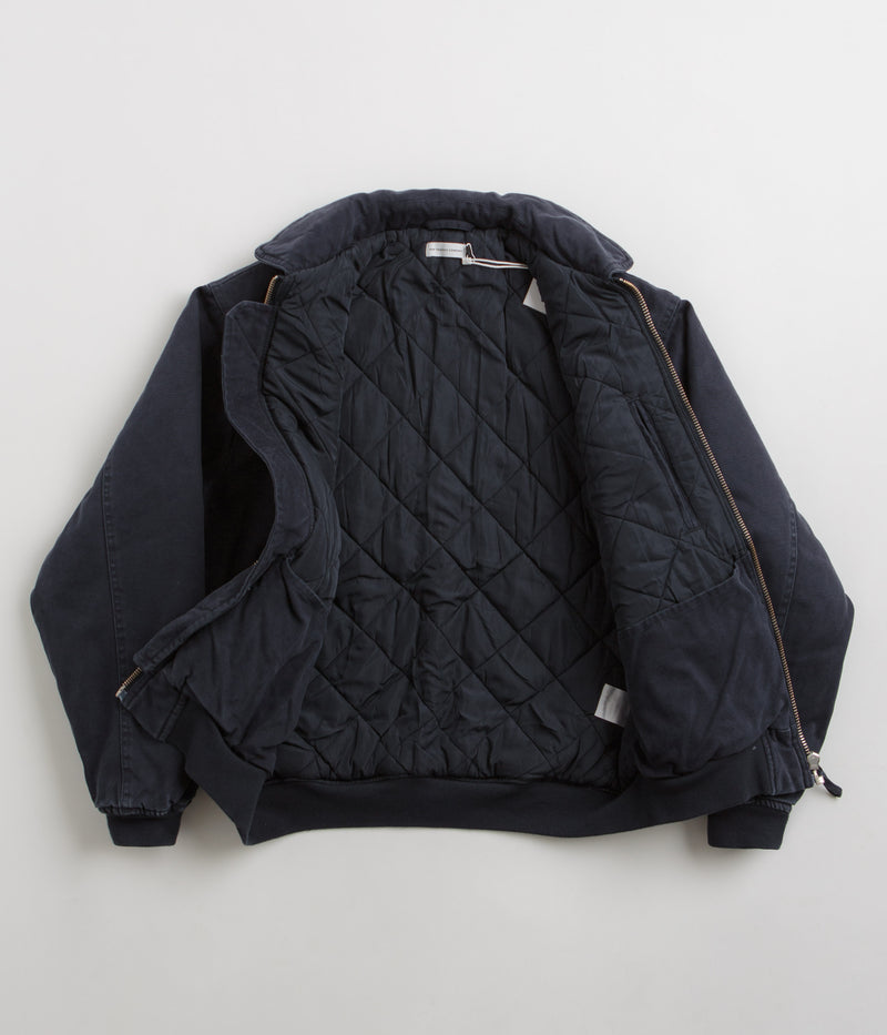 Pop Trading Company Flight Jacket in Navy