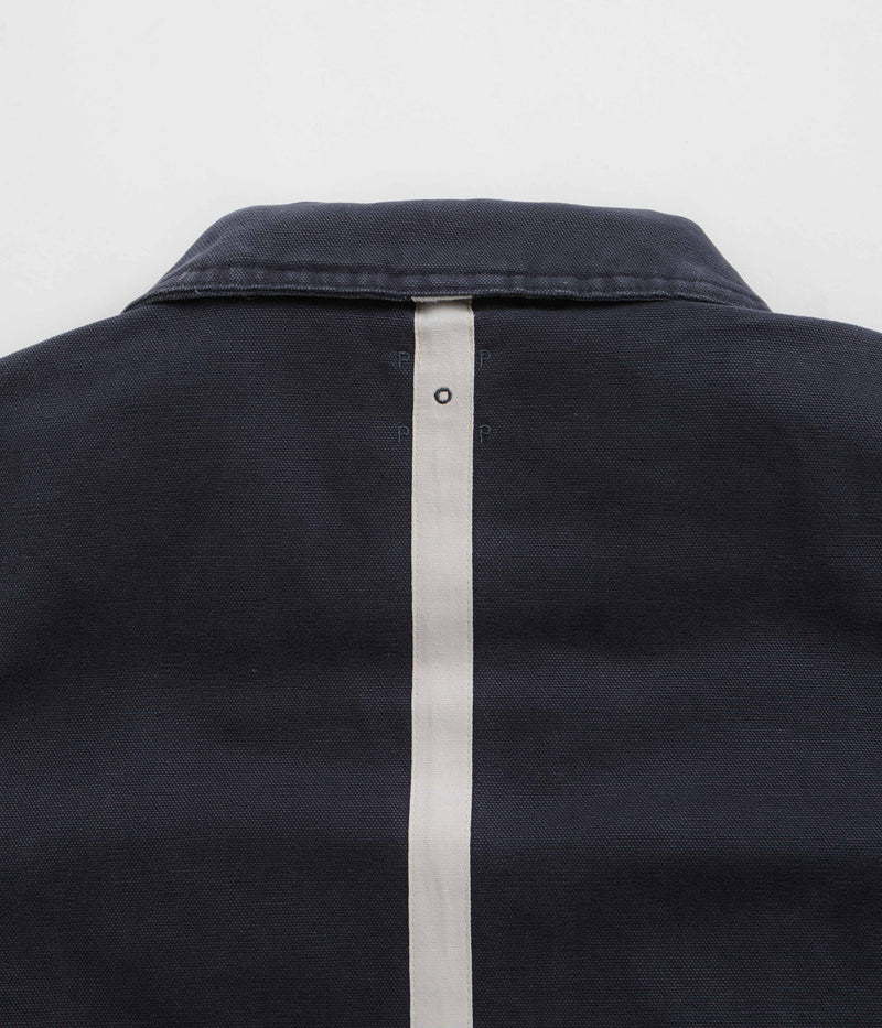 Pop Trading Company Flight Jacket in Navy