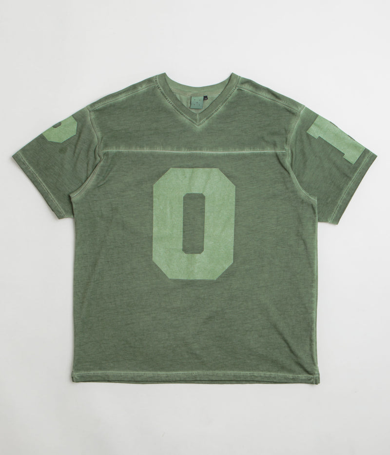 Pop Trading Company Football T-Shirt in Four Leaf Clover