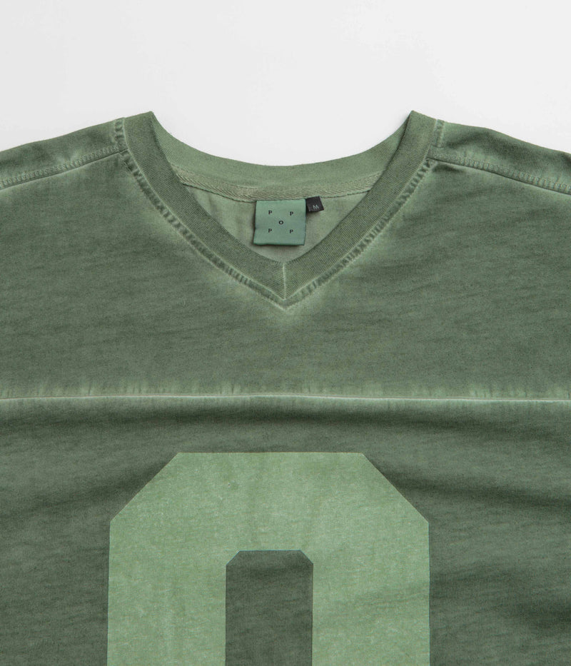 Pop Trading Company Football T-Shirt in Four Leaf Clover