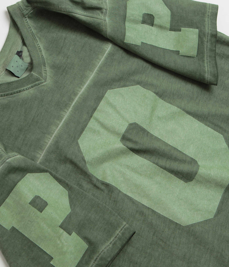 Pop Trading Company Football T-Shirt in Four Leaf Clover