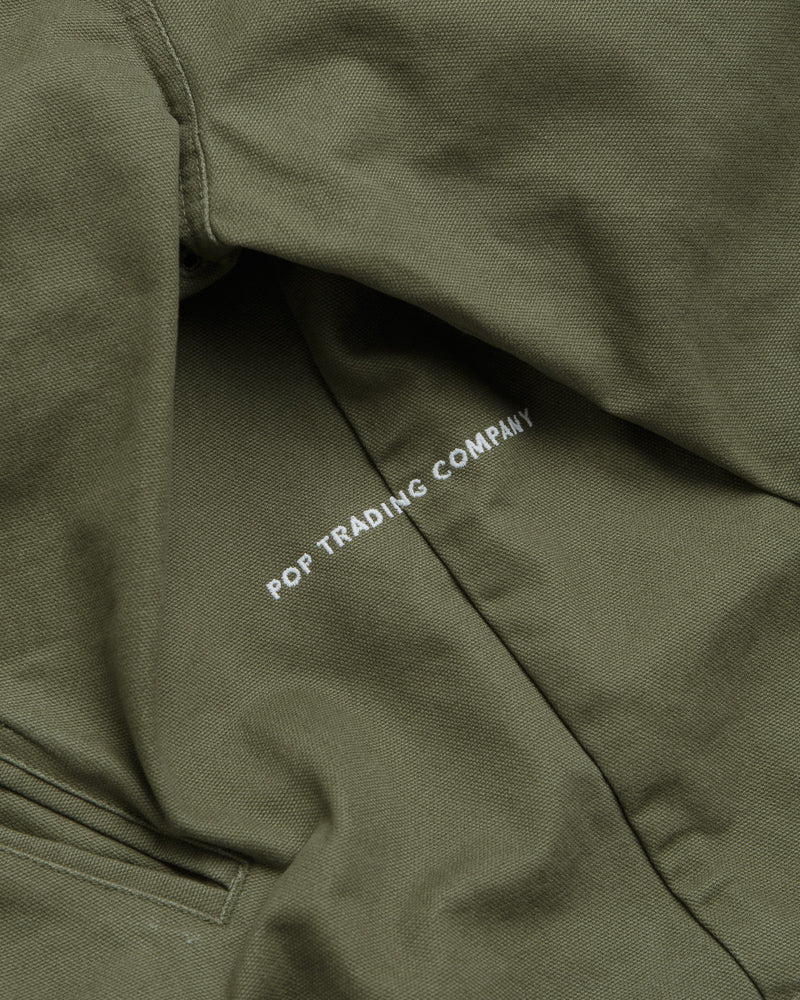 Pop Trading Company Full Zip Jacket in Four Leaf Clover