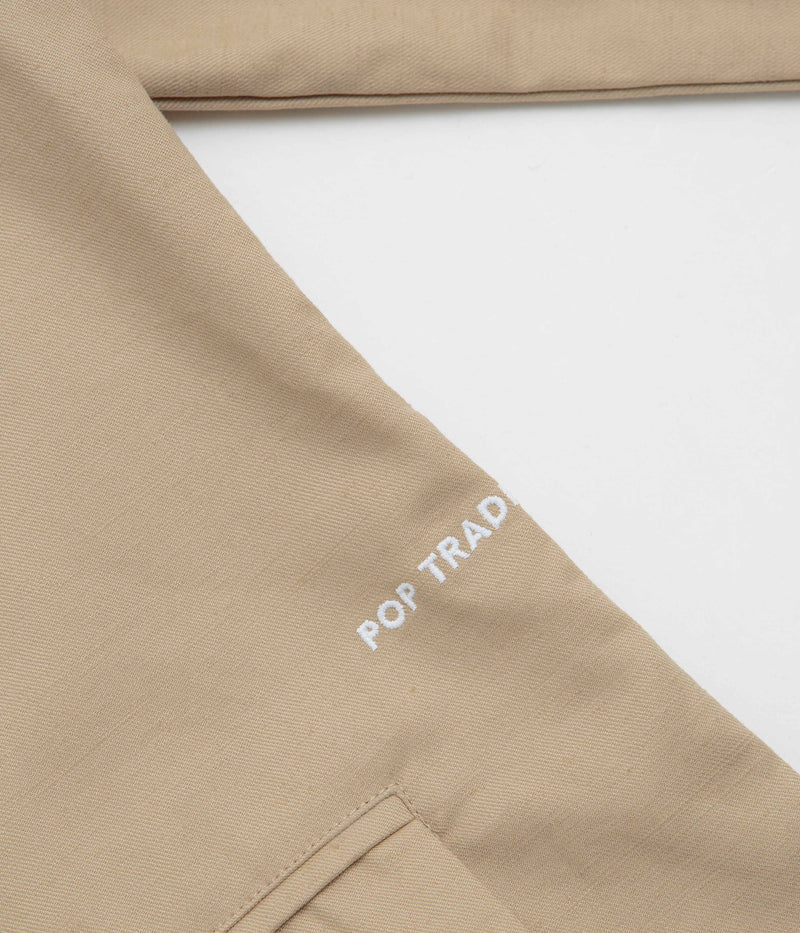 Pop Trading Company Hewitt Suit Jacket in White Pepper