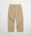 Pop Trading Company Hewitt Suit Pants in White Pepper