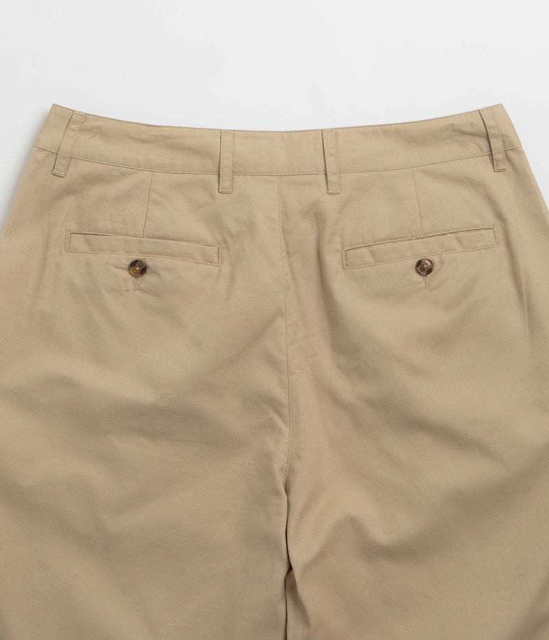 Pop Trading Company Hewitt Suit Pants in White Pepper
