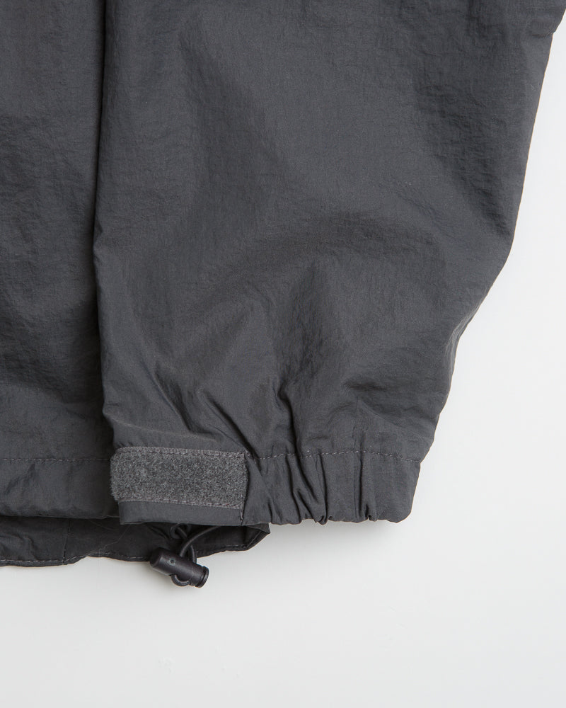 Pop Trading Company Hooded O Jacket in Charcoal
