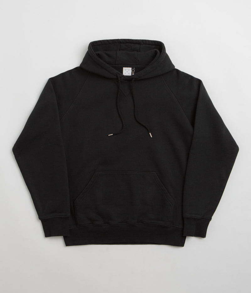 Pop Trading Company Logo Hoodie in Black and White