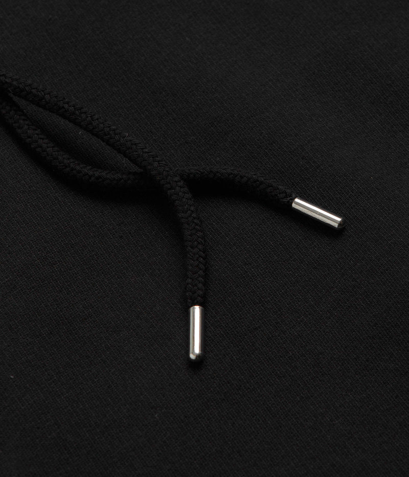 Pop Trading Company Logo Hoodie in Black and White