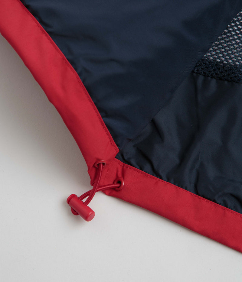Pop Trading Company Nautical Jacket in Haute Red and Navy