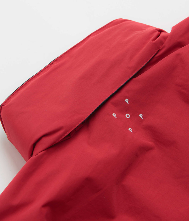 Pop Trading Company Nautical Jacket in Haute Red and Navy
