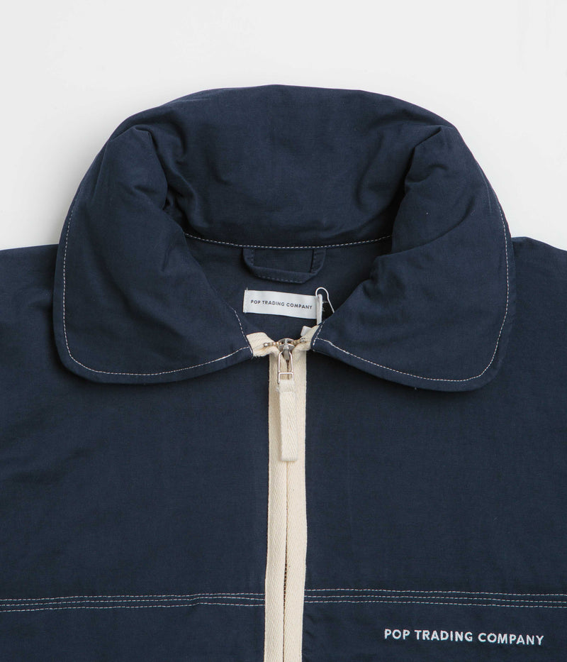 Pop Trading Company New City Jacket in Navy