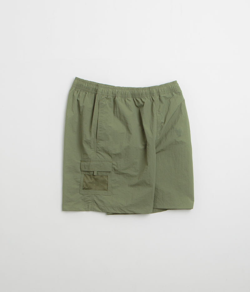 Pop Trading Company Painter Shorts in Four Leaf Clover