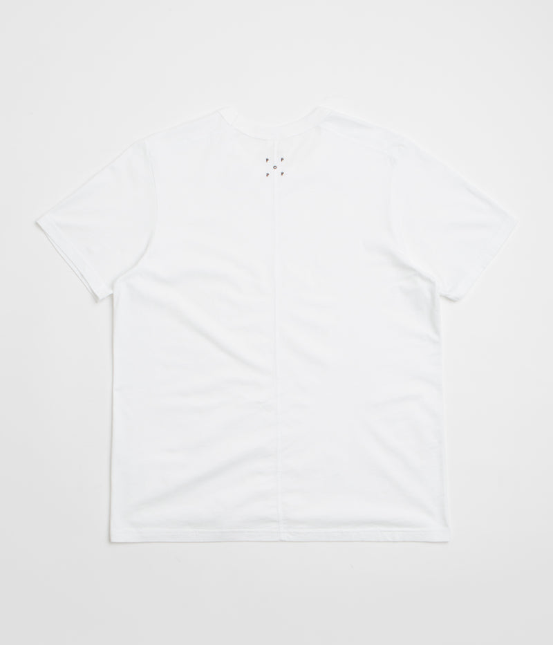 Pop Trading Company Short Sleeve Undershirt (3 Pack) in White and Black / Grey