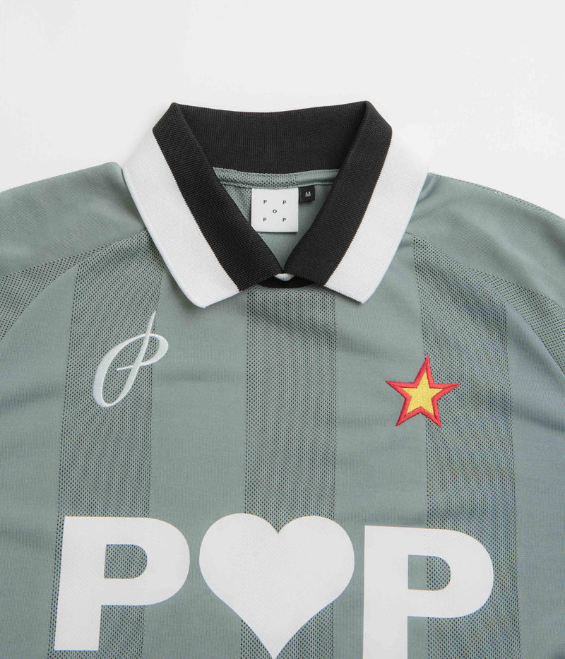 Pop Trading Company Sportif Short Sleeve Shirt in Stormy Sea