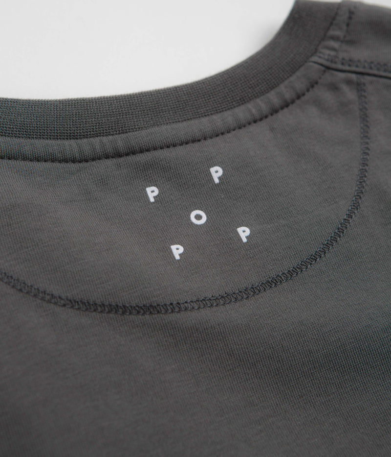 Pop Trading Company Whale T-Shirt in Charcoal