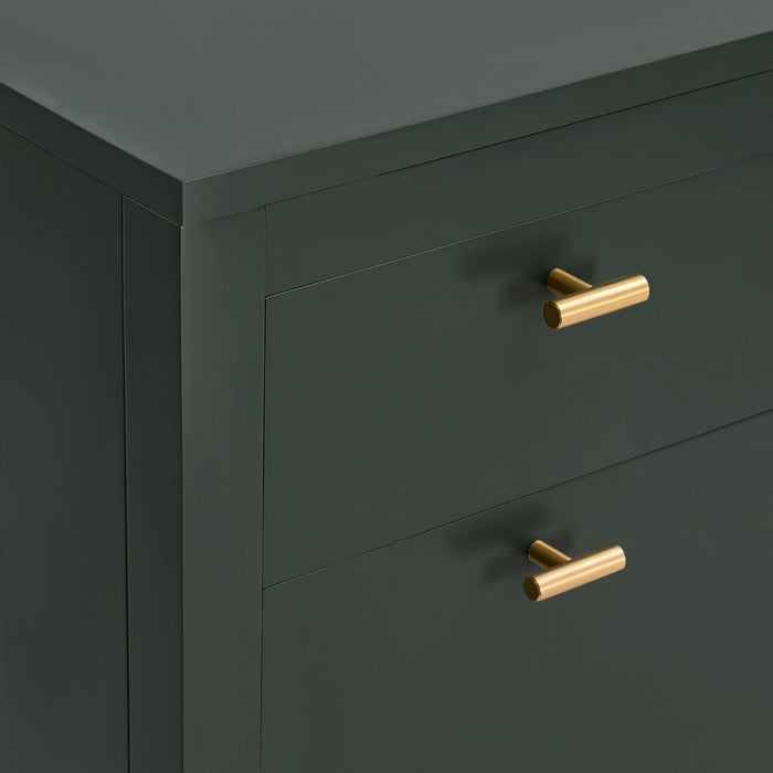 Poppy Shoe Cabinet - Forest Green - DUSK