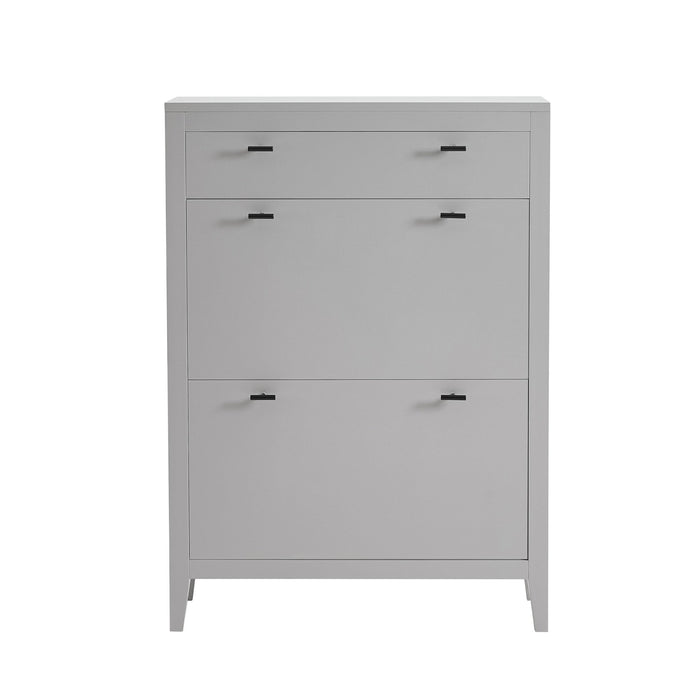 Poppy Shoe Cabinet - Grey - DUSK