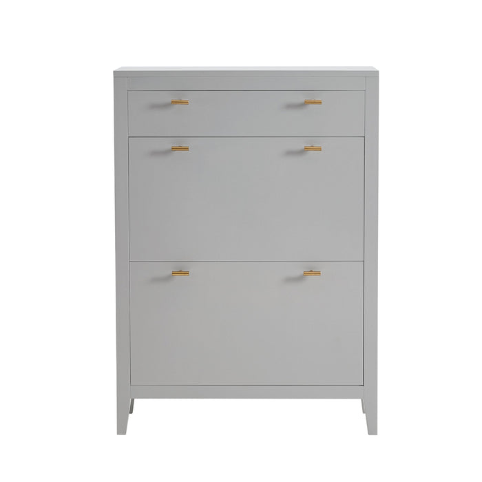 Poppy Shoe Cabinet - Grey - DUSK