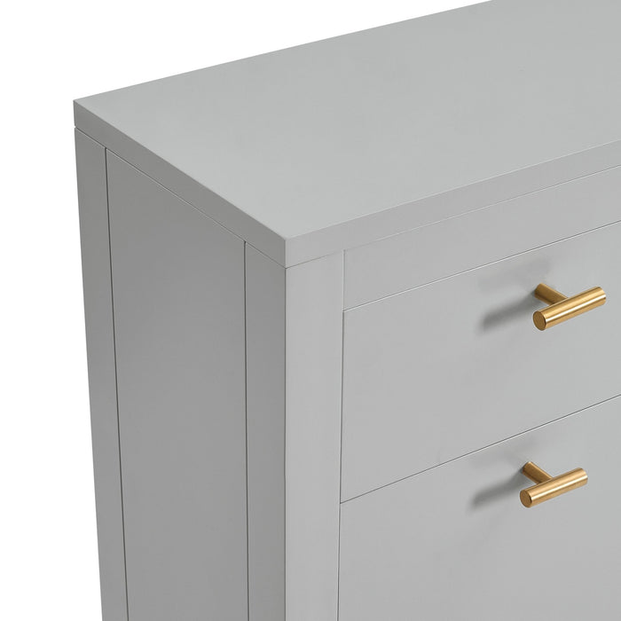 Poppy Shoe Cabinet - Grey - DUSK