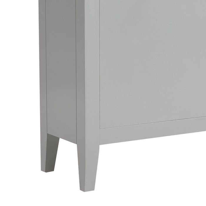 Poppy Shoe Cabinet - Grey - DUSK