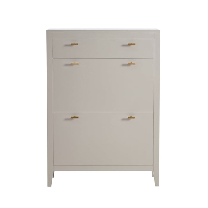 Poppy Shoe Cabinet - Pebble - DUSK