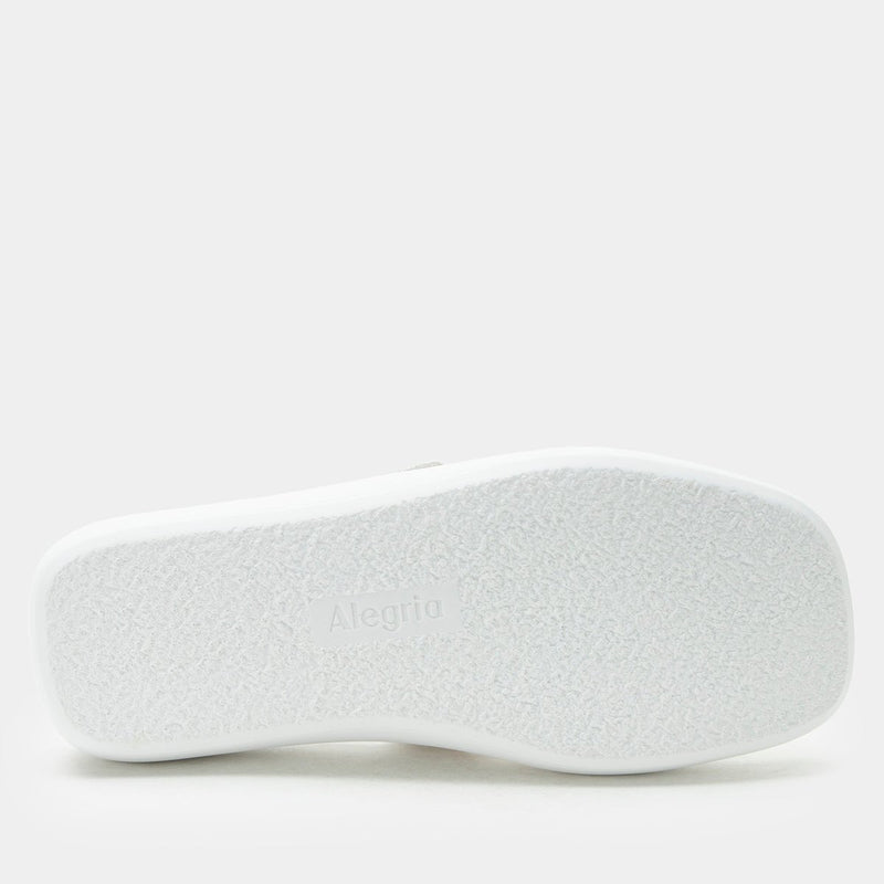 Portia All White Sandal | Alegria Shoes