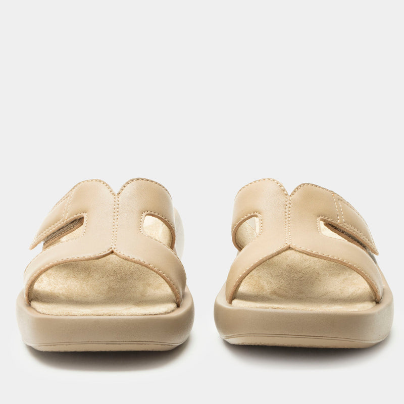 Portia Beige Sandal | Alegria Shoes