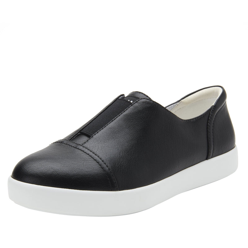 Posy Black Nappa Shoe | Alegria Shoes