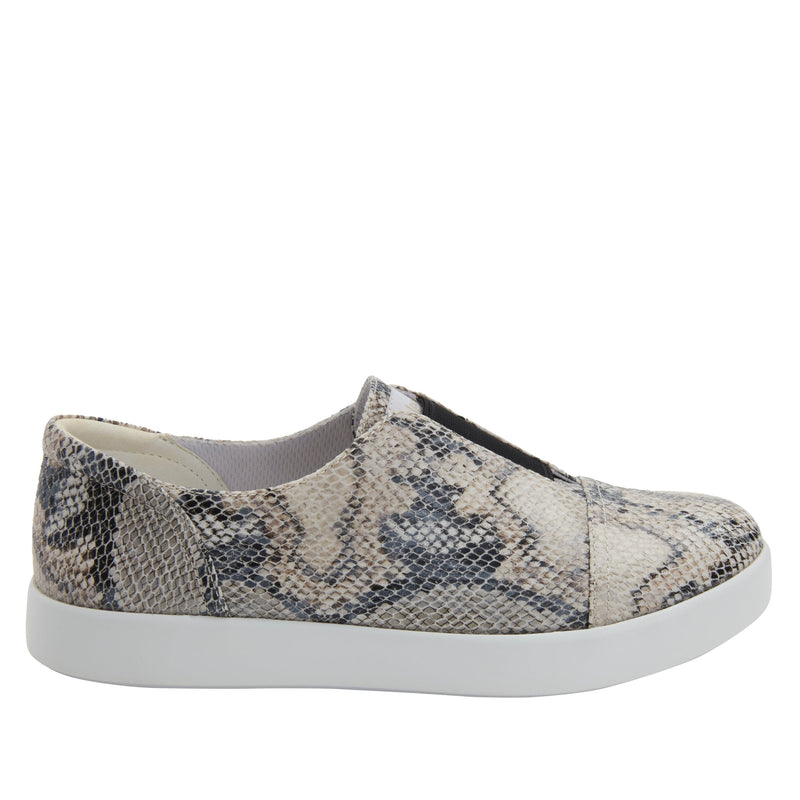 Posy Natural Snake Shoe | Alegria Shoes