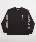 Purple Mountain Observatory Boulders Long Sleeve T-Shirt in Black